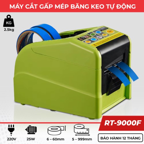 Máy cắt gấp mép băng keo tự động RT-9000F