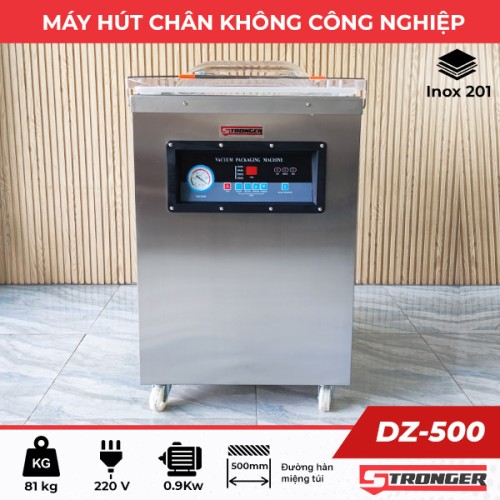 Máy hút chân không Stronger DZ-500 Inox 201