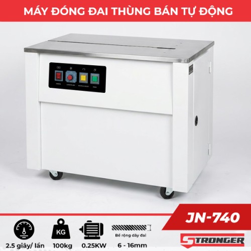 Máy đóng đai thùng bán tự động JN-740
