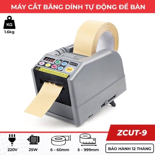Máy cắt băng keo tự động để bàn ZCUT-9