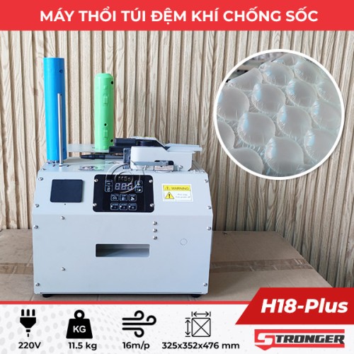 Máy thổi túi khí H18 Plus (không cần máy nén khí)
