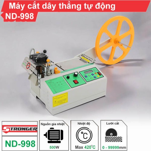 Máy cắt dây đai thẳng tự động ND-998
