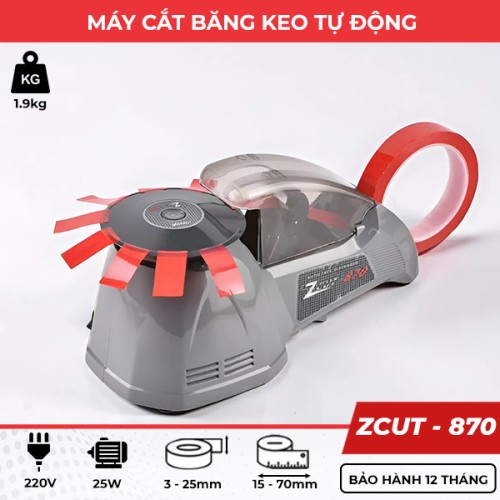 Máy cắt băng keo tự động ZCUT-870