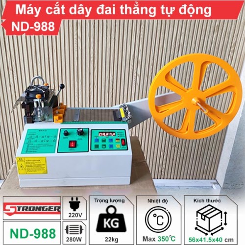 Máy cắt dây đai thẳng tự động ND-988