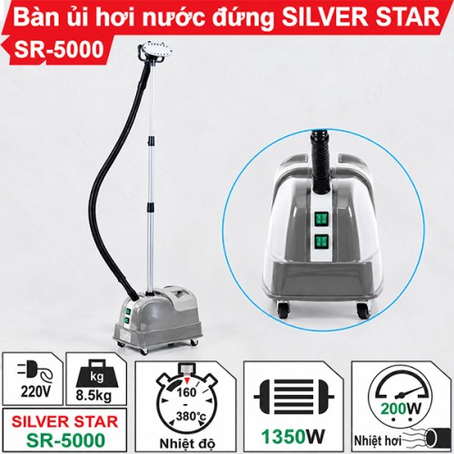 Bàn ủi hơi nước đứng Silver Star SR-5000