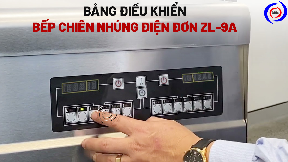 bảng điều khiển bếp chiên nhúng điện đơn ZL-9A