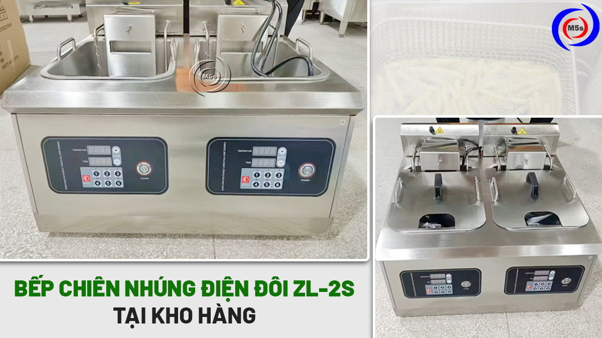 bếp chiên nhúng ZL-2S 