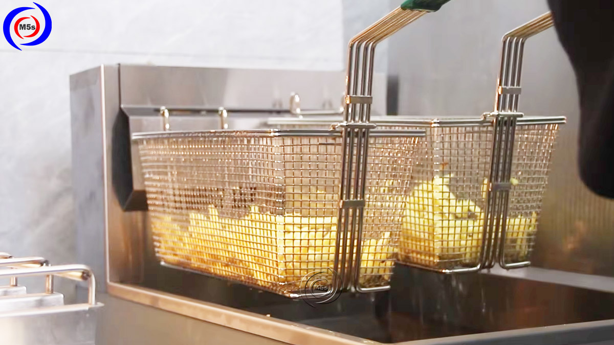 giỏ chiên bếp chiên nhúng ZL-18A