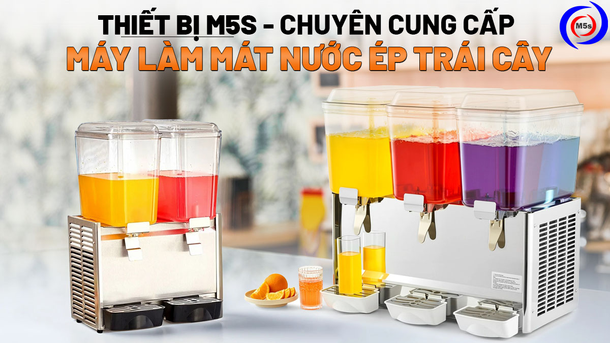 thiết bị m5s chuyên cung cấp máy làm mát nước ép