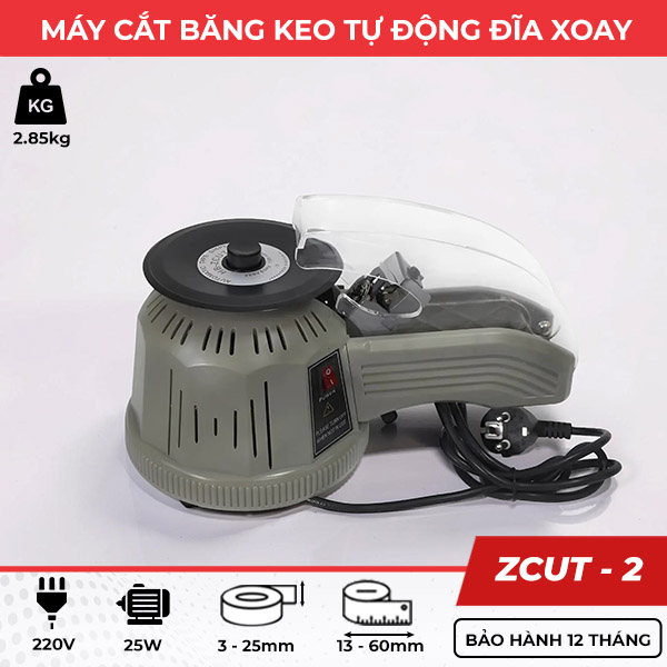 máy cắt băng keo tự động đĩa xoay ZCUT-2