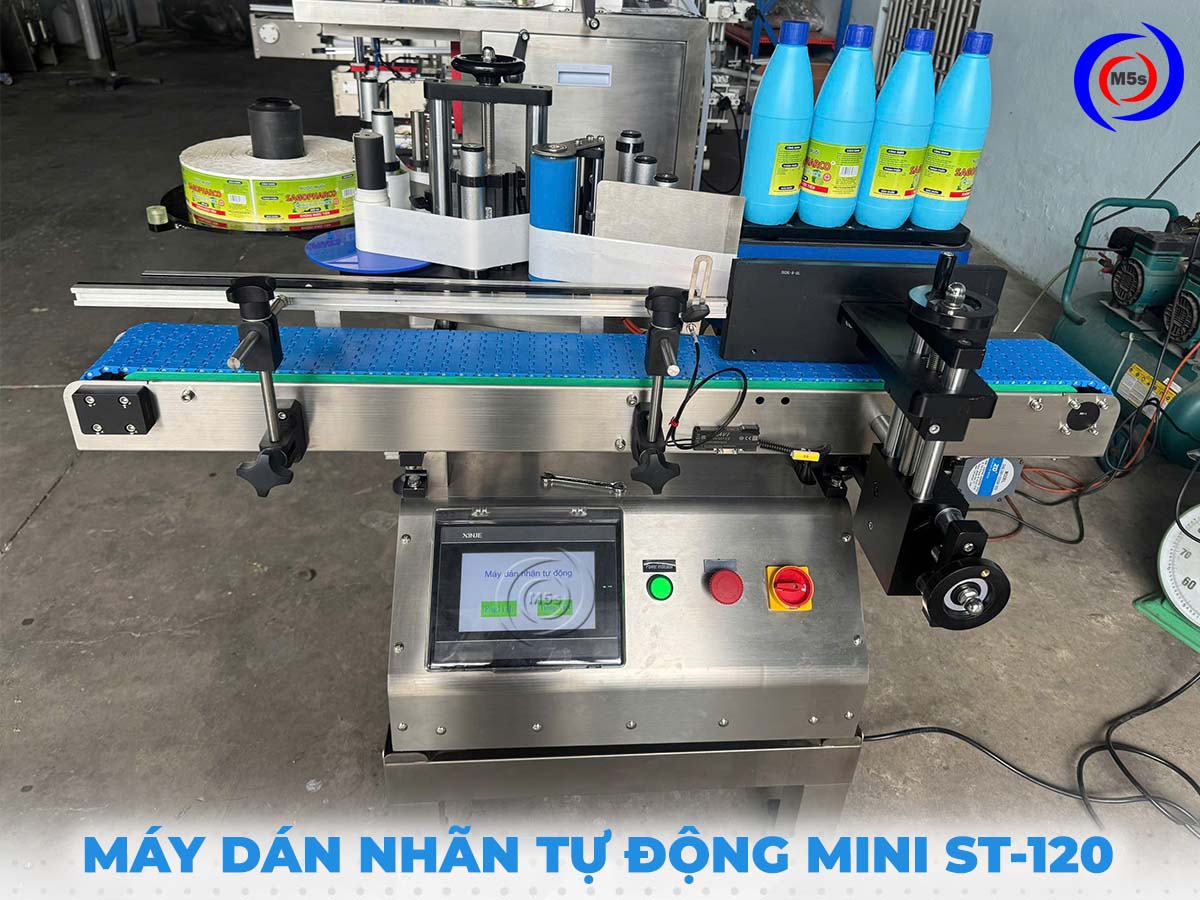 Máy dán nhãn tự động mini ST-120