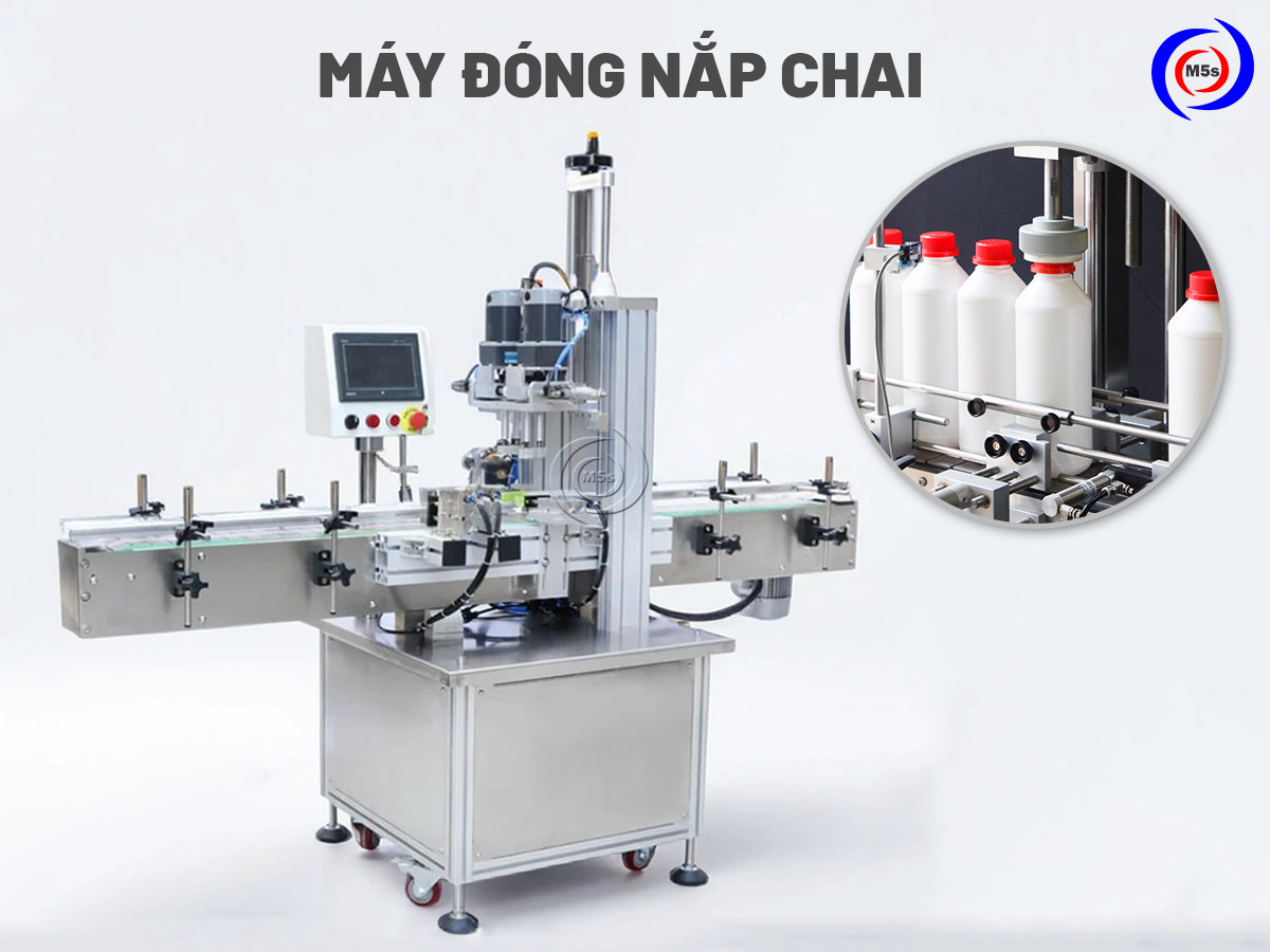 Máy đóng nắp chai