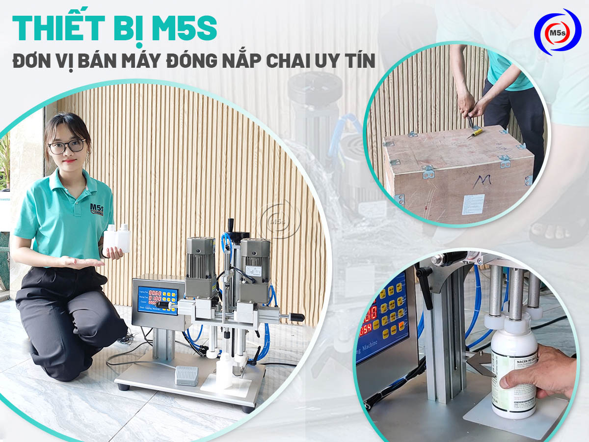 đơn vị bán máy đóng nắp chai uy tín 