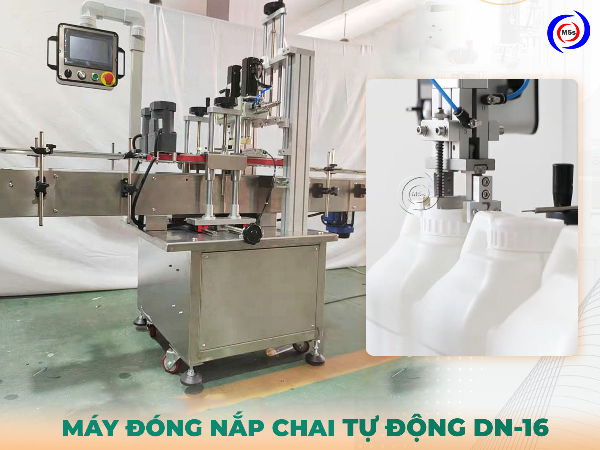 máy đóng nắp chai tự động DN-16