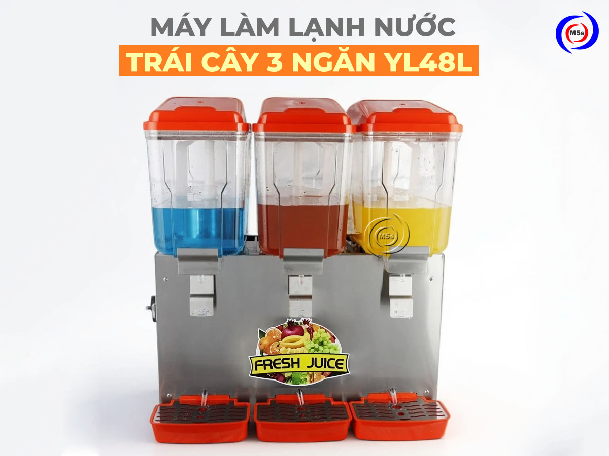 máy làm lạnh nước trái cây 3 ngăn YL48L