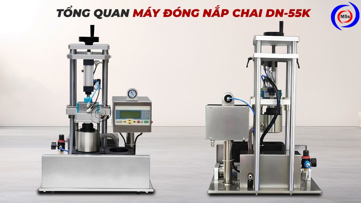tổng quan máy đóng nắp chai DN-55K