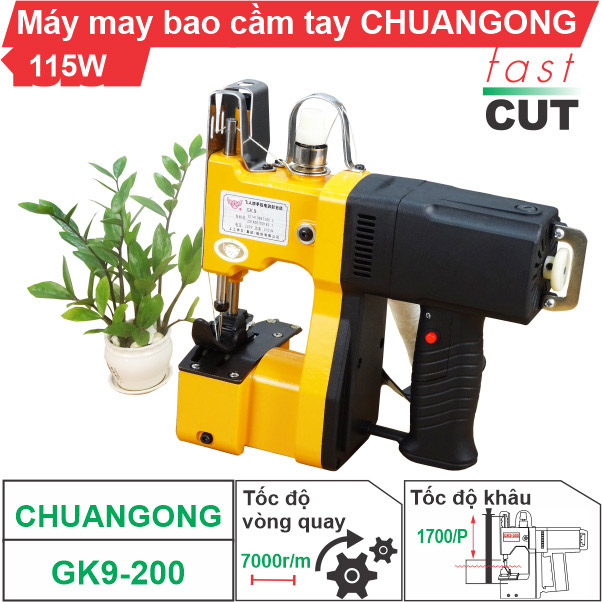 Máy may bao cầm tay GK9-200 Máy may bao cầm tay GK9-200