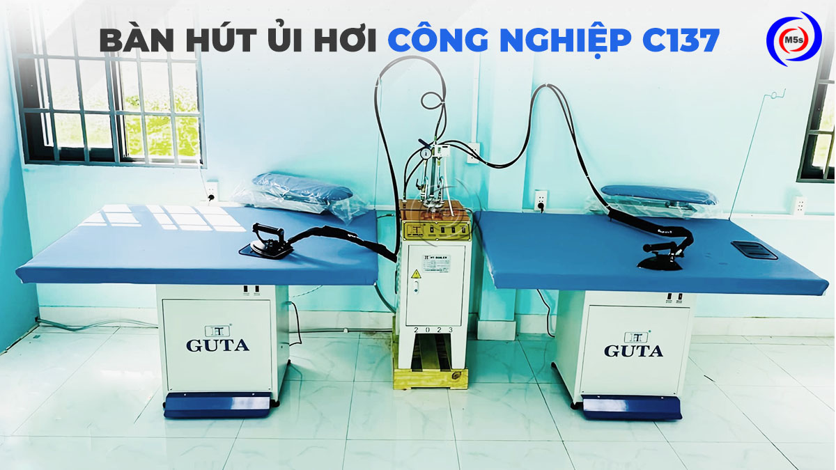 Nồi hơi và bàn hút ủi có gối C137 