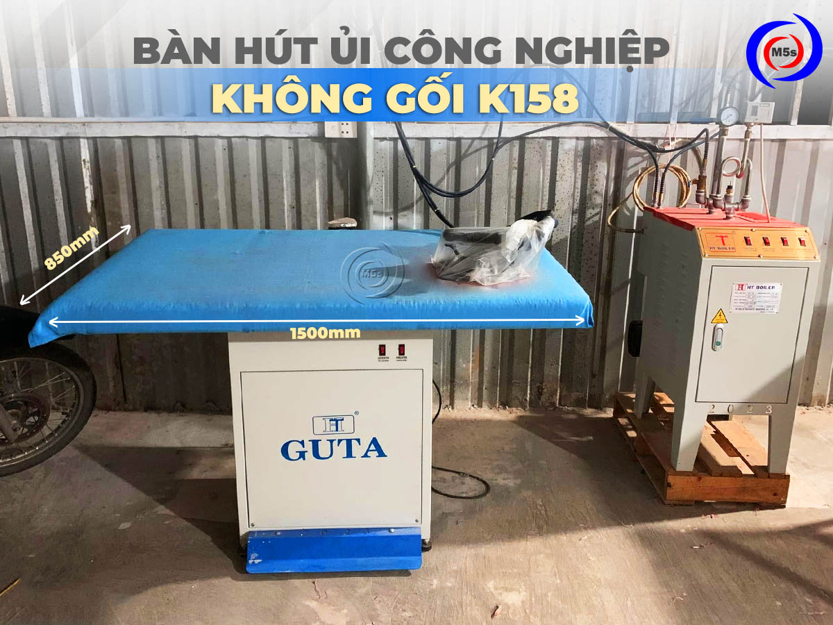 Bàn hút ủi hơi công nghiệp K158