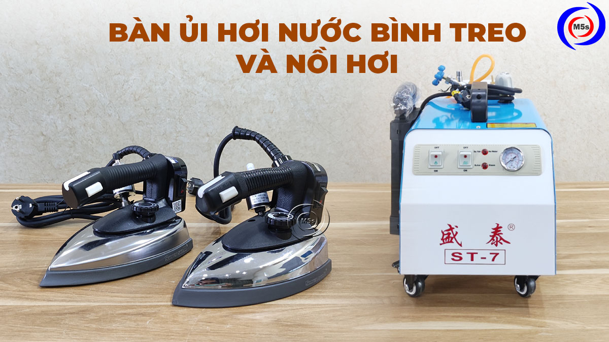 Bàn ủi hơi nước bình treo và nồi hơi Bàn ủi hơi nước bình treo và nồi hơi