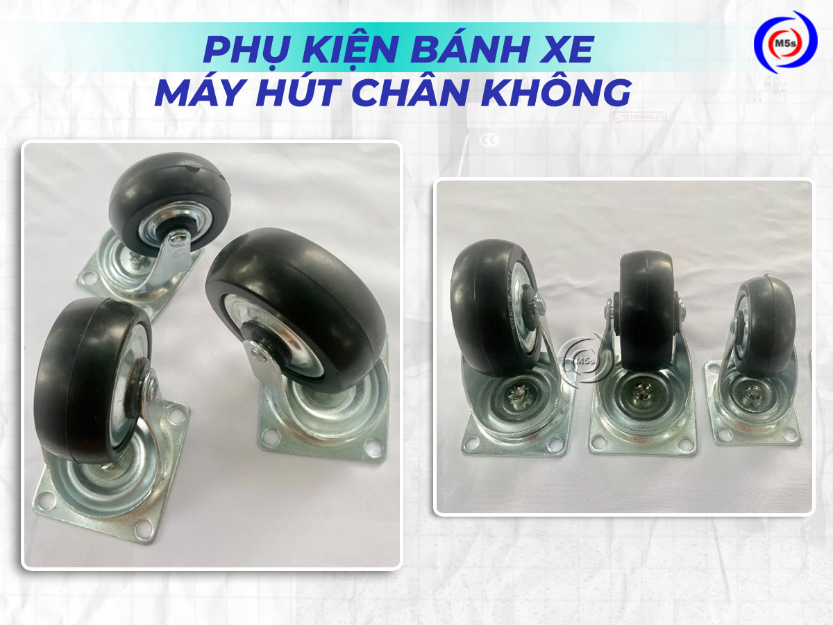 bánh xe của máy hút chân không công nghiệp
