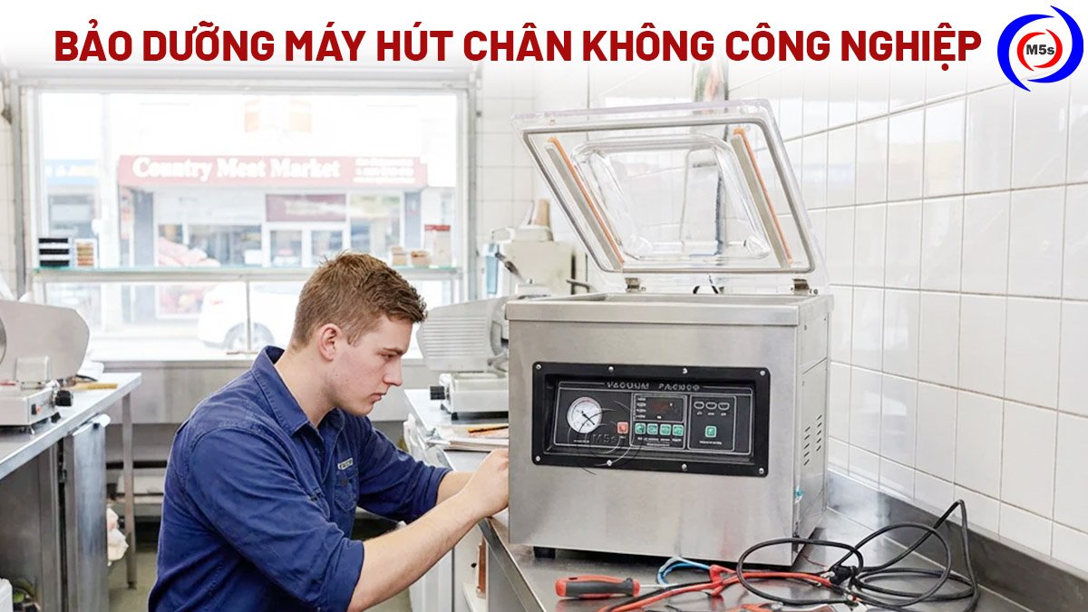 bảo dưỡng máy hút chân không công nghiệp