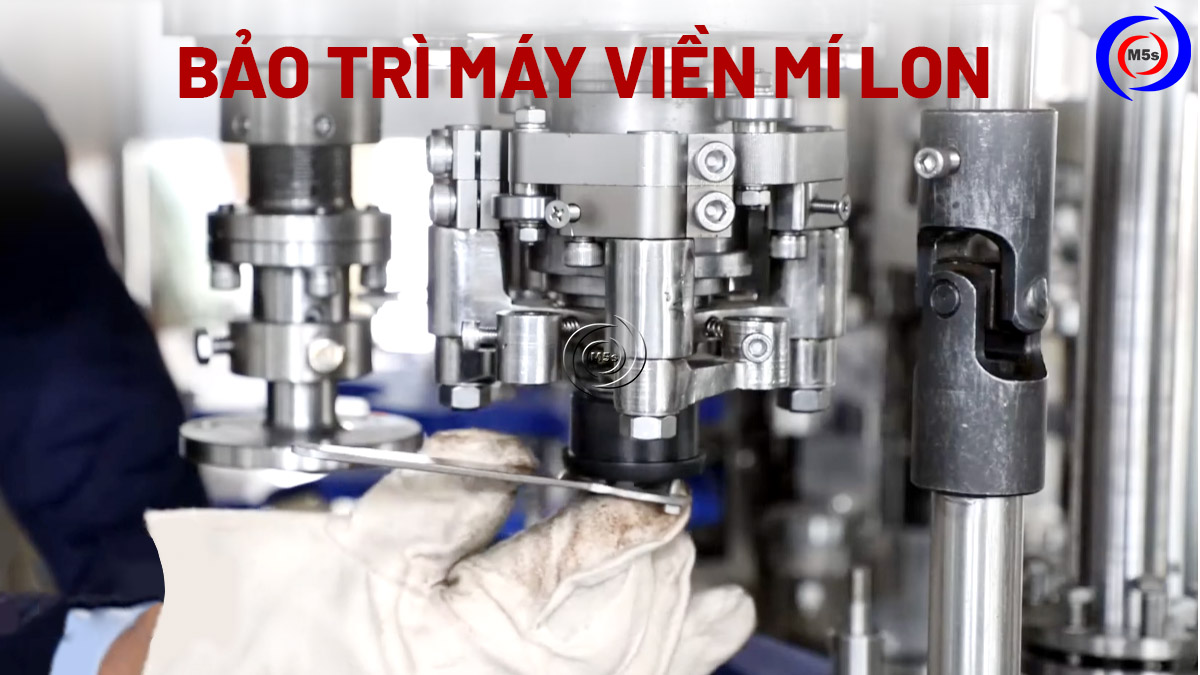 Bảo dưỡng máy viền mí lon
