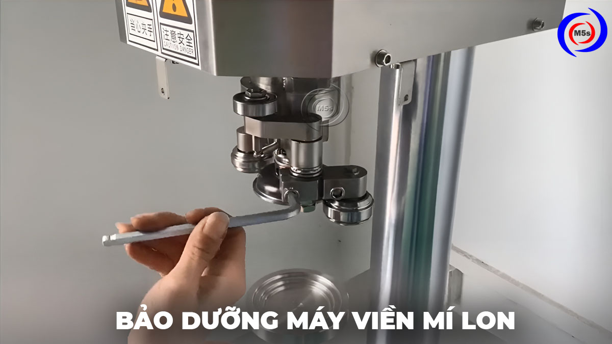 Bảo dưỡng máy viền mí lon