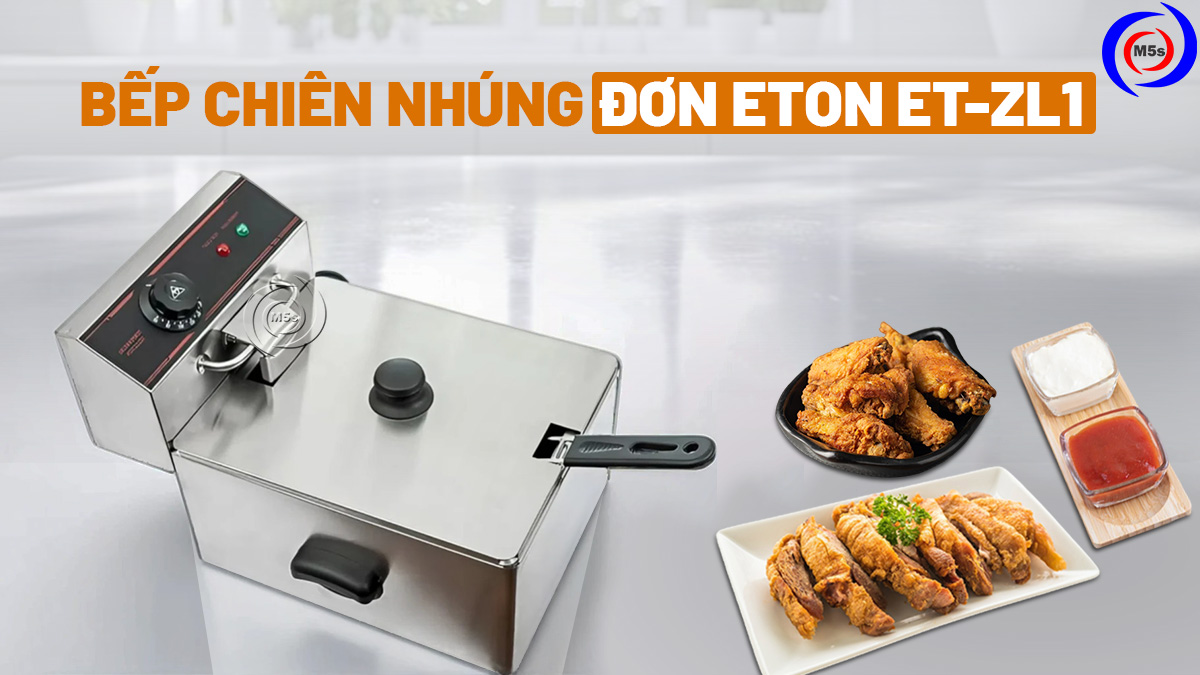 Bếp chiên nhúng đơn Eton ET-ZL1 Bếp chiên nhúng đơn Eton ET-ZL1