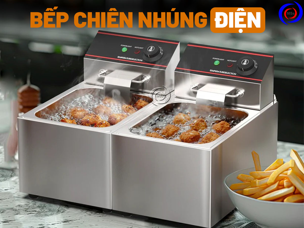 Bếp chiên nhúng điện Bếp chiên nhúng điện