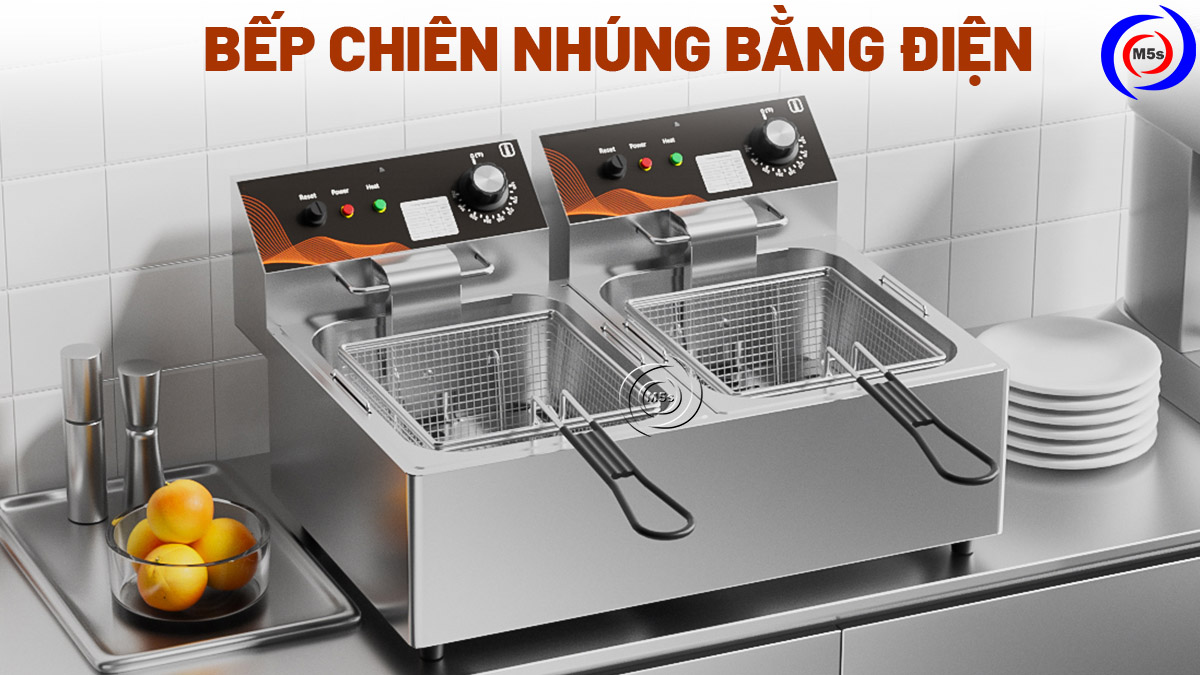 Bếp chiên nhúng bằng điện