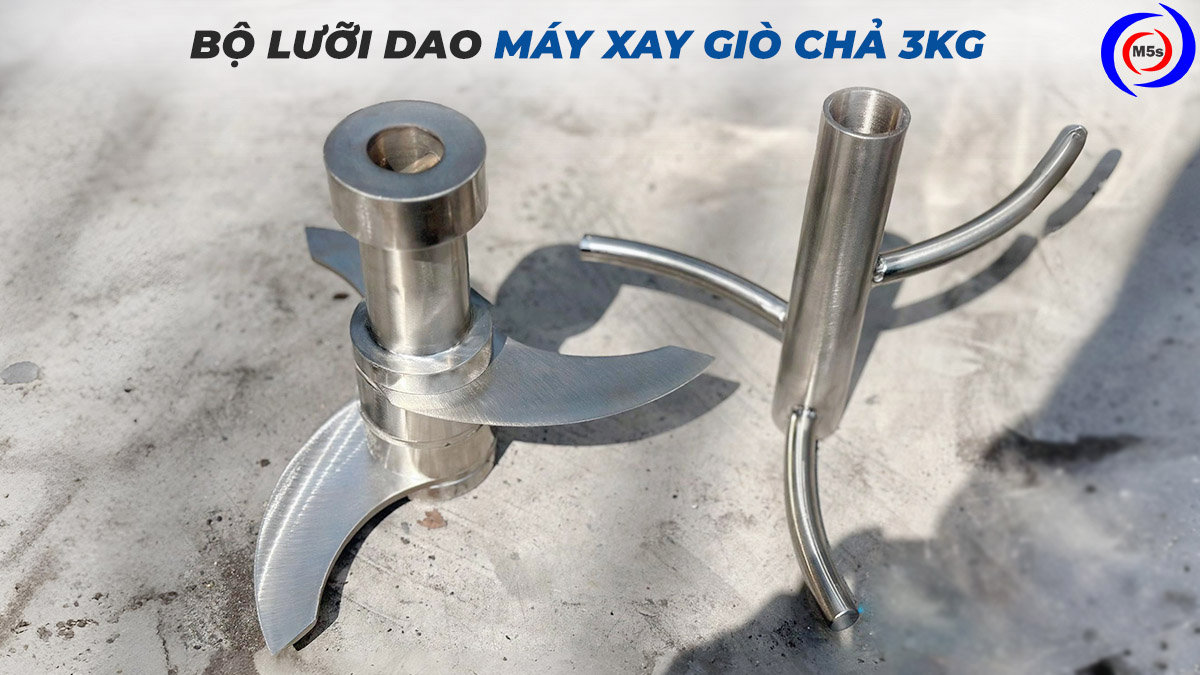 Bộ lưỡi dao máy xay giò chả 3kg