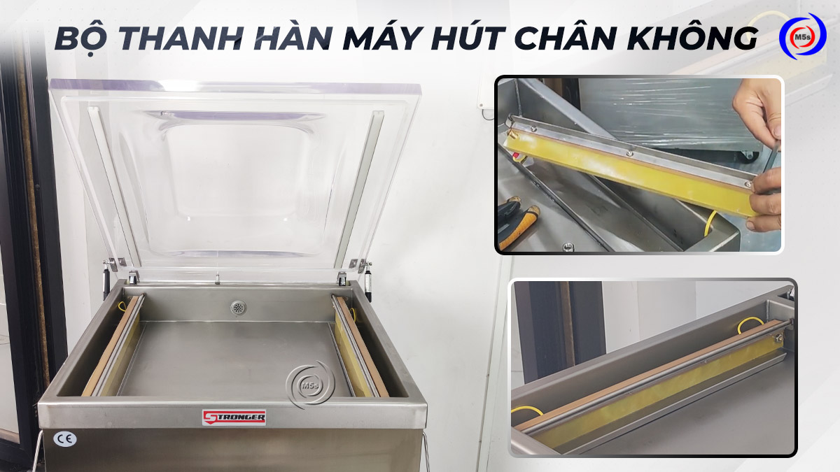 bộ thanh hàn nhiệt của máy hút chân không công nghiệp