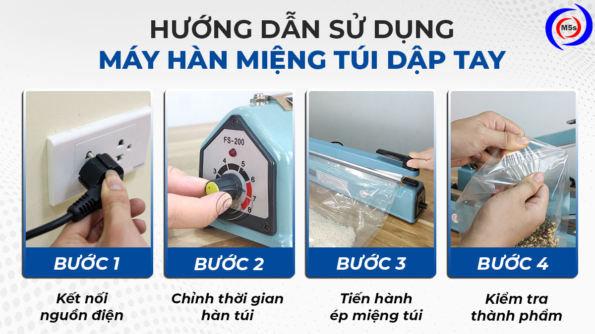 hướng dẫn sử dụng máy hàn miệng túi dập tay hướng dẫn sử dụng máy hàn miệng túi dập tay