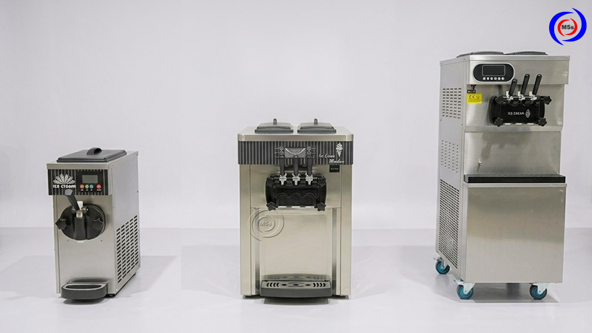 Các loại máy làm kem tươi