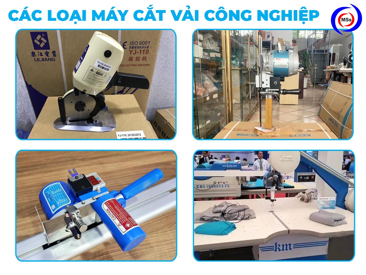 các mẫu máy cắt vải công nghiệp phổ biến