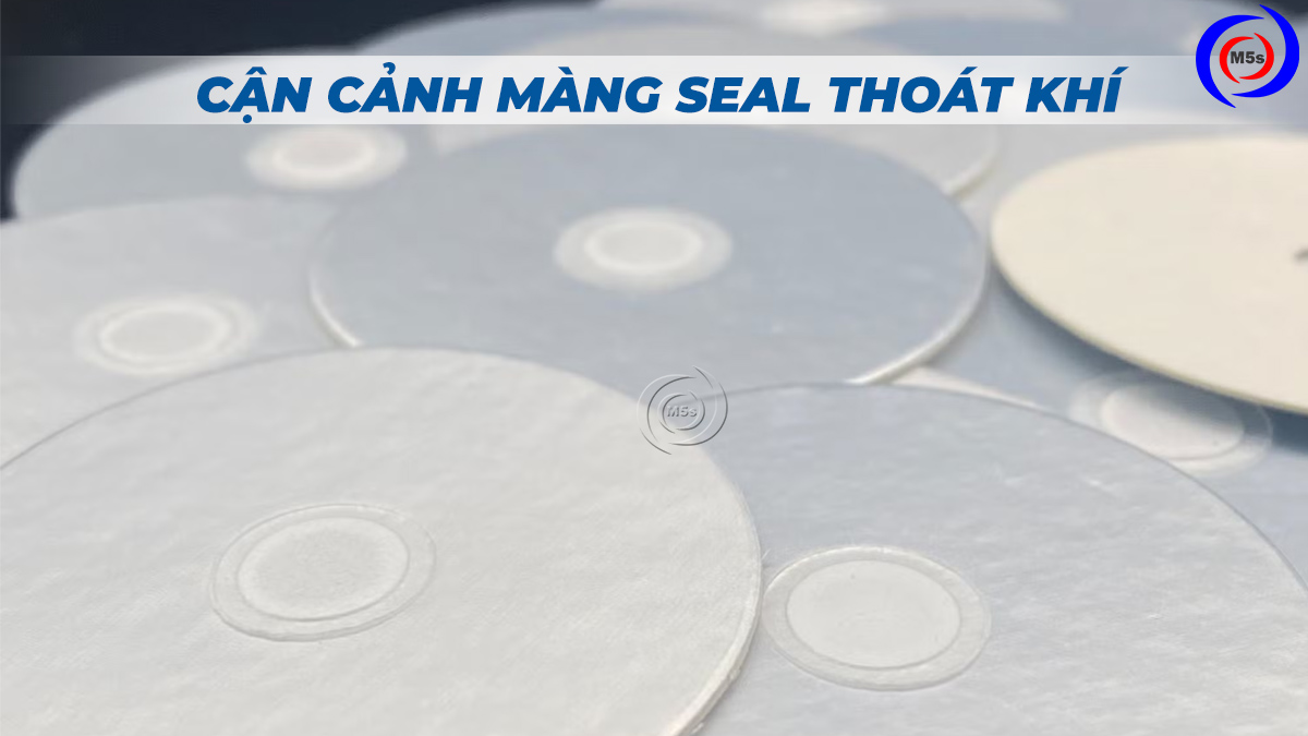 Cận cành màng seal thoát khí