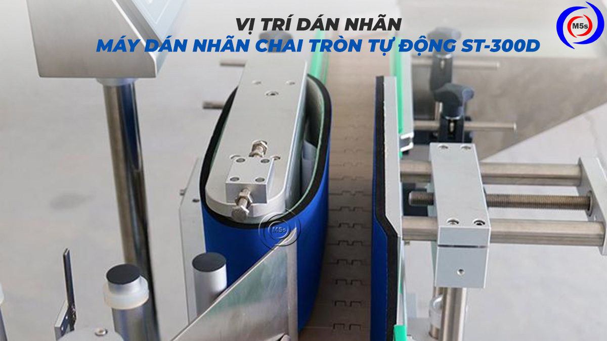 Vị trí dán nhãn của máy ST-300D