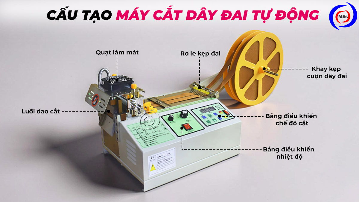 cấu tạo máy cắt dây đai tự động cấu tạo máy cắt dây đai tự động