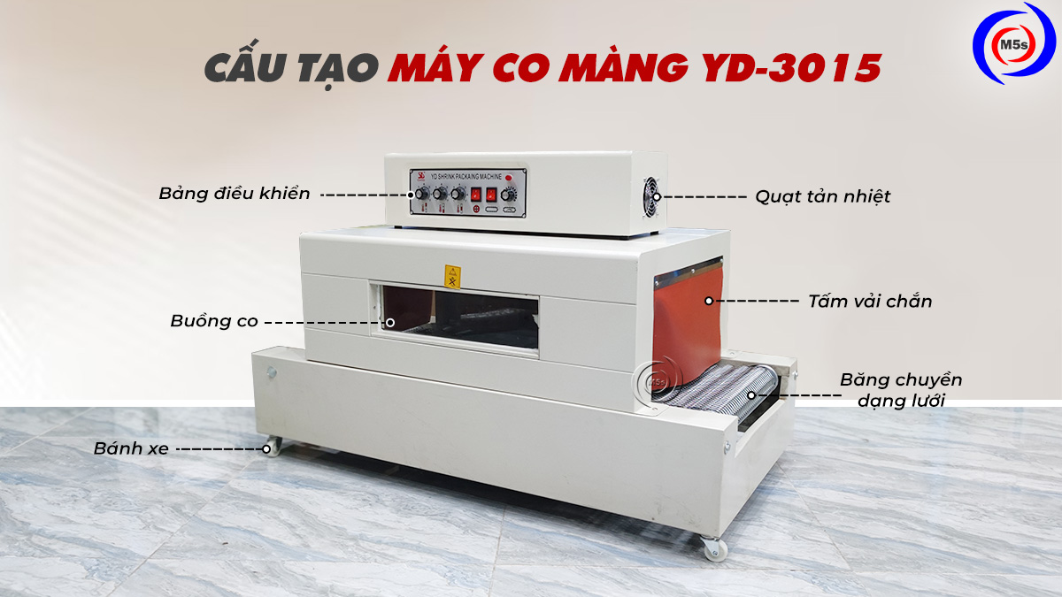 máy bọc màng co YD-3015