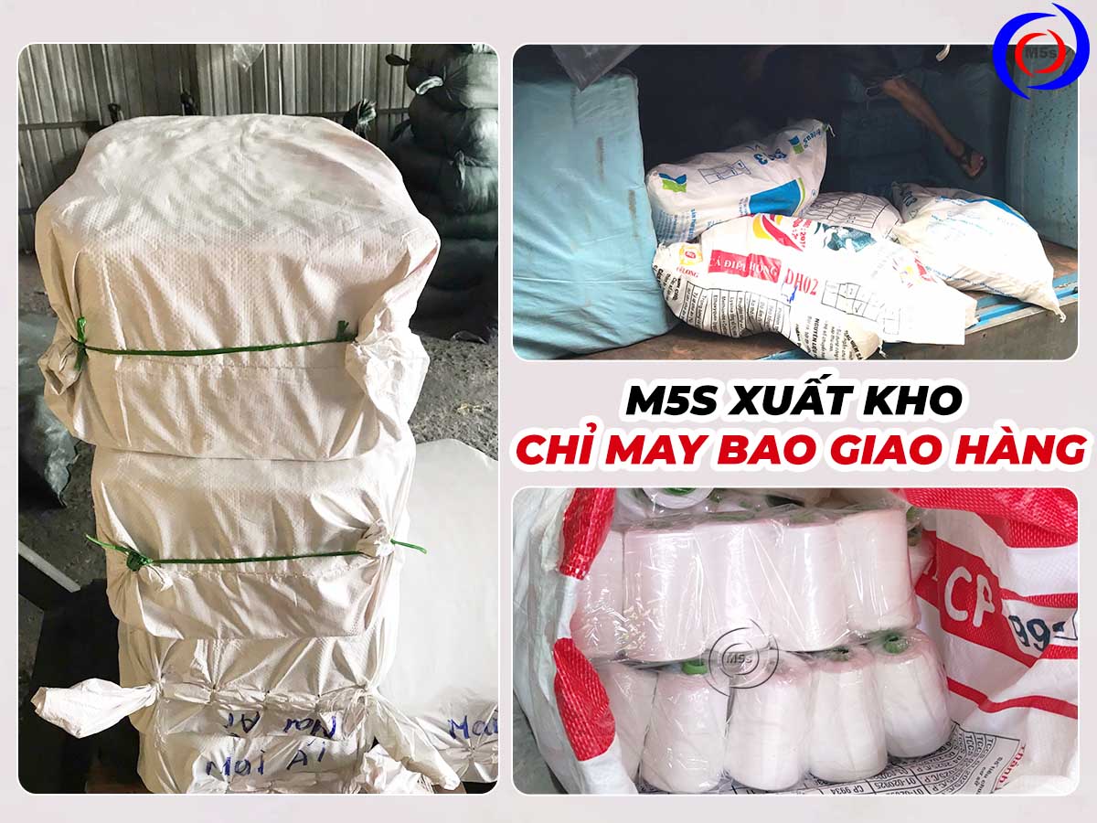 Chỉ khâu bao tại kho Thiết bị M5s