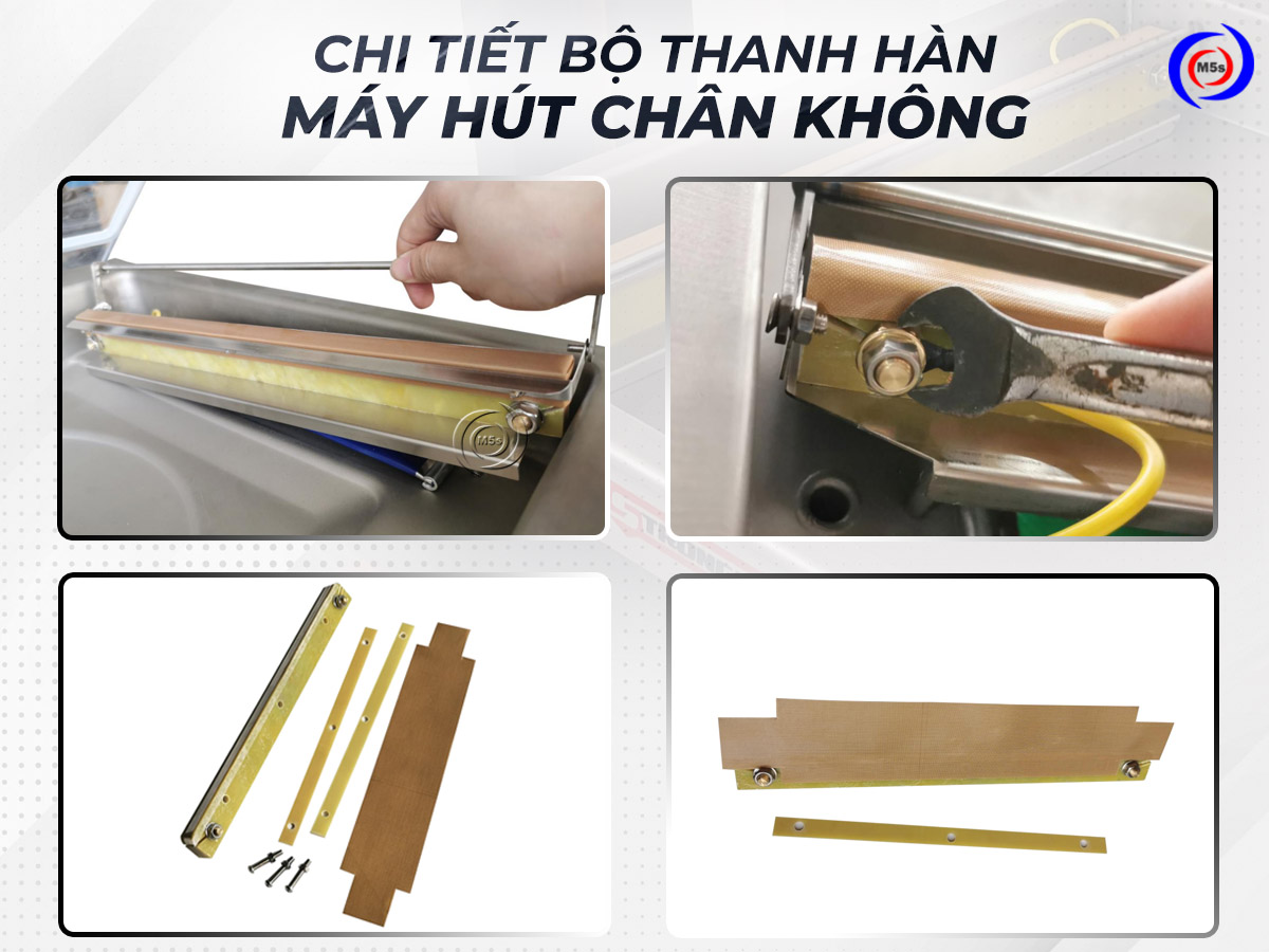 Bộ hàn máy hút chân không công nghiệp