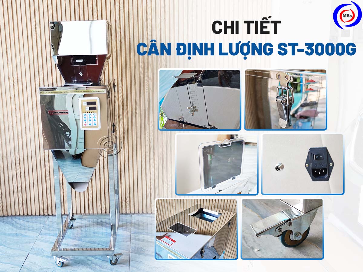 Máy định lượng 3kg Stronger ST-3000G Máy định lượng 3kg Stronger ST-3000G