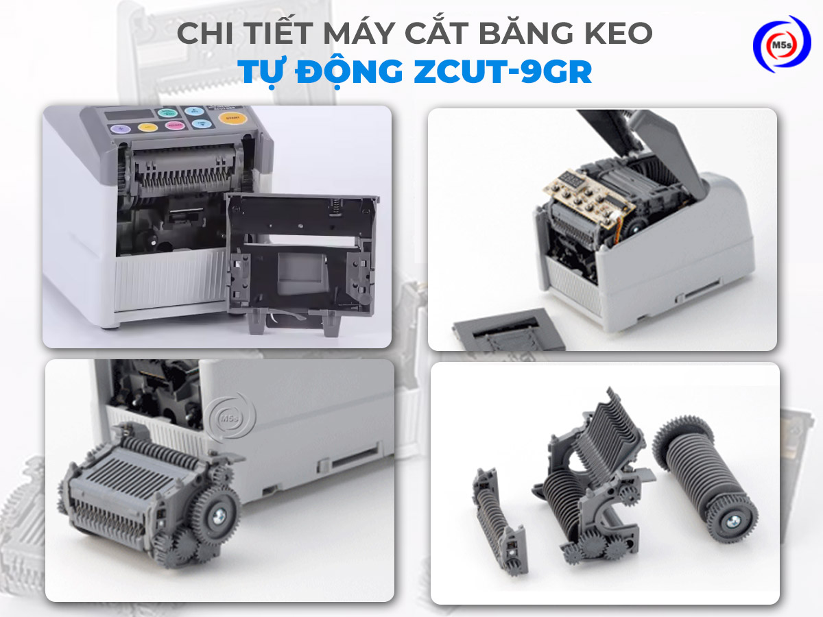 chi tiết máy cắt băng keo ZCUT-9GR