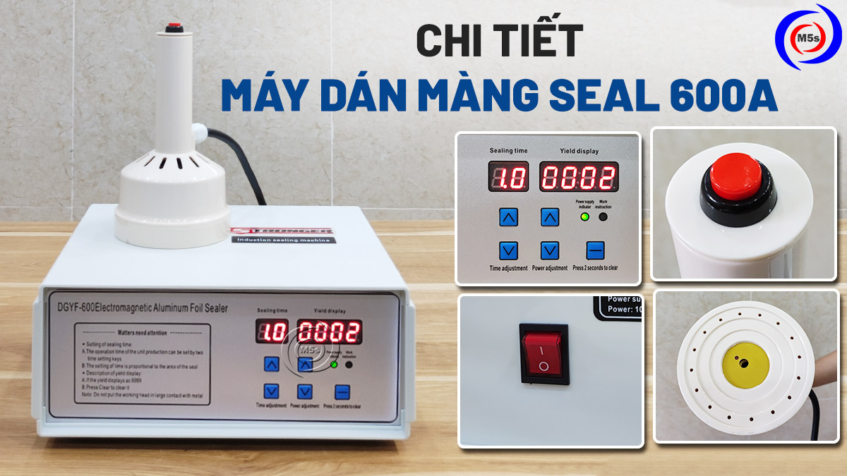 Chi tiết máy dán màng seal 600a