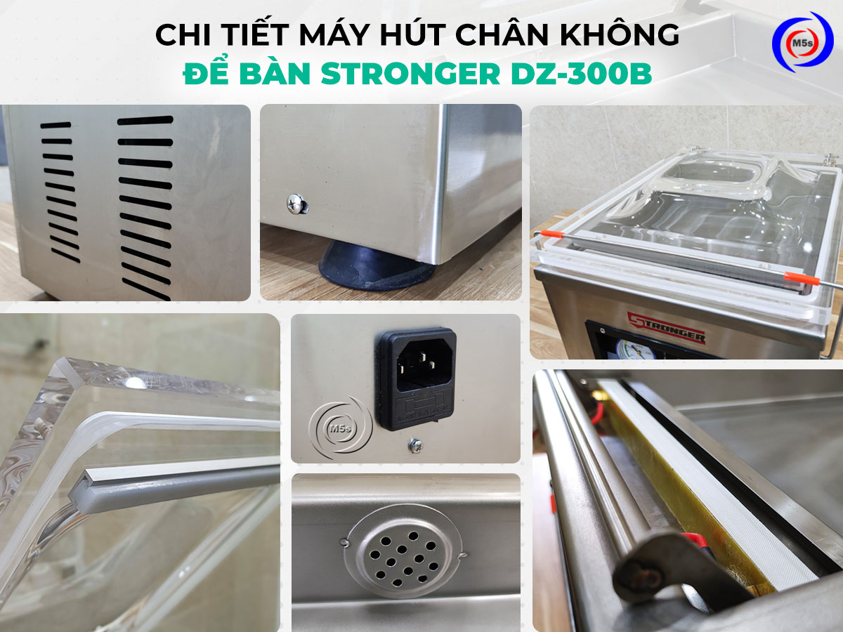 Máy hút chân không công nghiệp để bàn DZ-300B Máy hút chân không công nghiệp để bàn DZ-300B