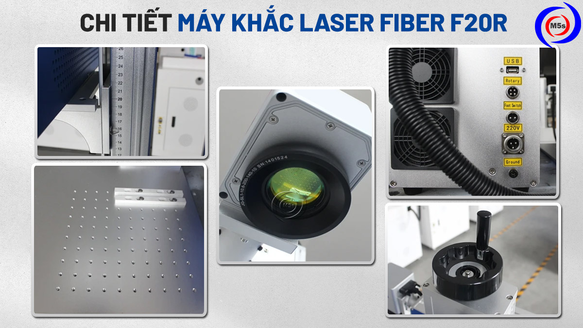 Chi tiết máy khắc laser fiber F20R