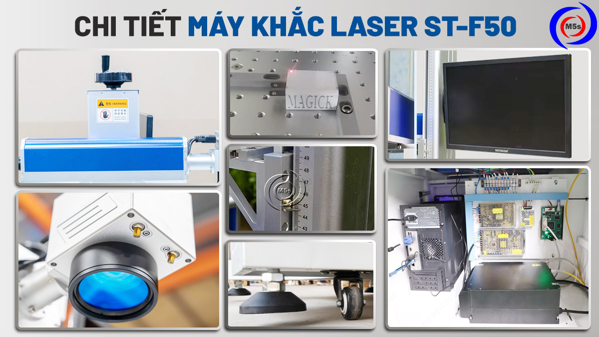 Chi tiết máy khắc laser ST-F50