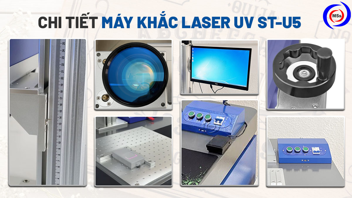 Chi tiết máy khắc laser UV ST-U5