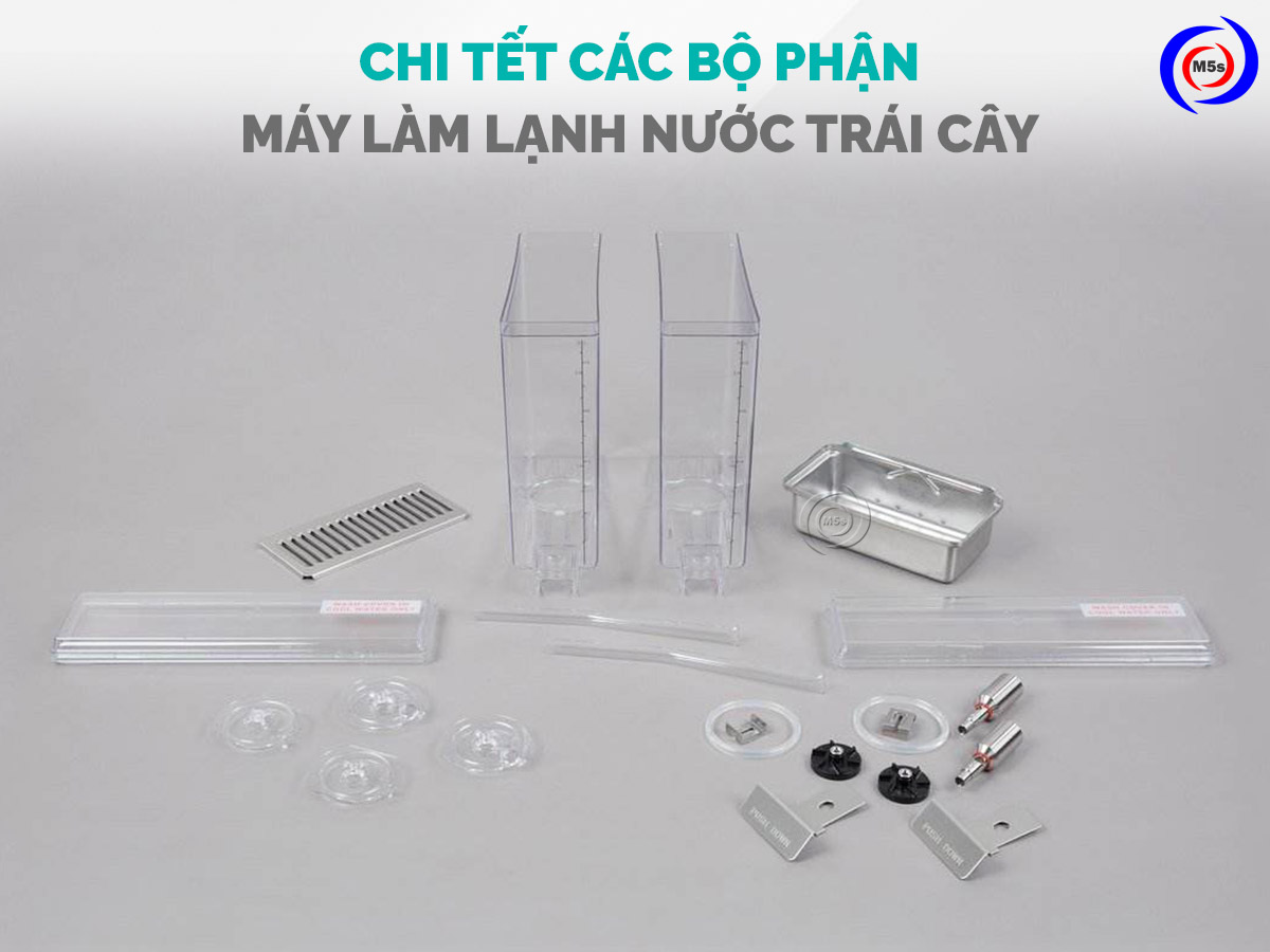 chi tiết máy làm lạnh nước trái cây